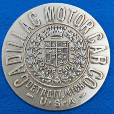 Cadillac Hubcap Inserts – thick - “Cadillac Motor Car”