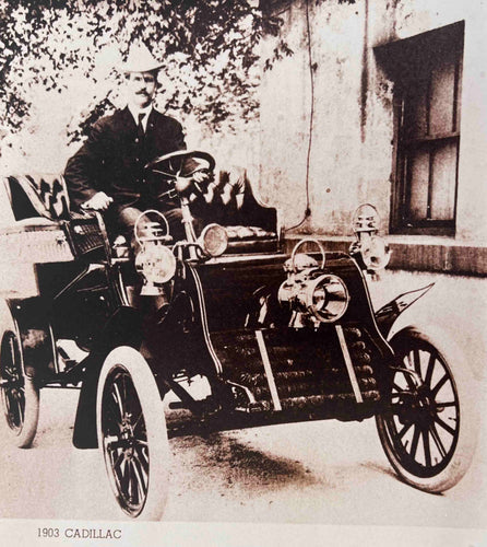 1903 Cadillac brass era automobile