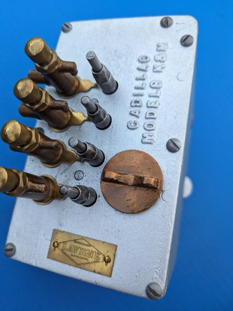 Restored Lavigne Lubricator for 1906-1907 Single Cylinder Cadillac