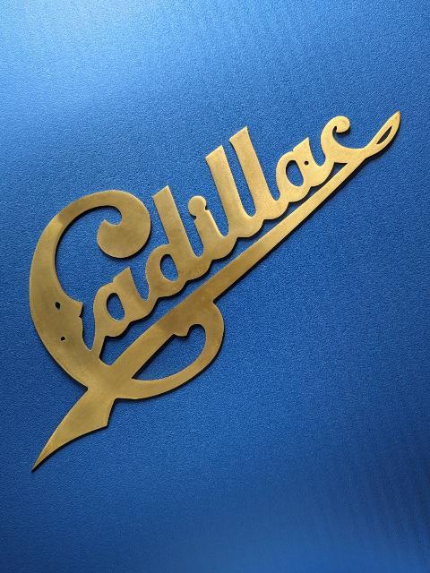 Cadillac Radiator Script Large